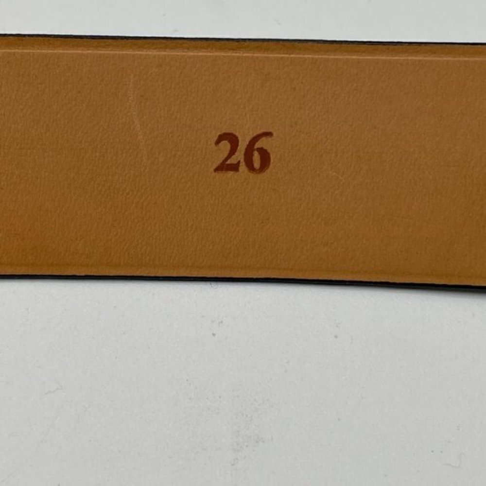 Clint Orms Genuine Black Java Lizard Belt Strap F… - image 6